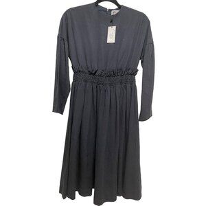 Lilac Designs  Blue Modest High Neck Dress Women's Size S